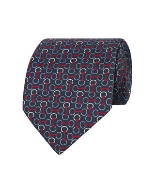 Corbata twill estampado seda natural by MIRTO | 81606_0001_1