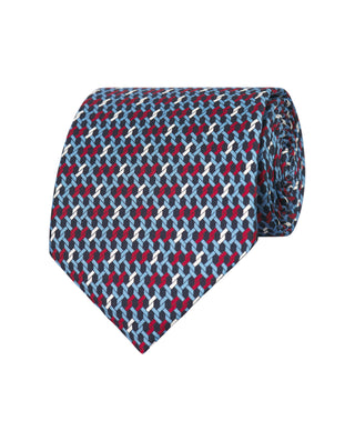 Corbata twill estampado seda natural by MIRTO | 81606_0004_1