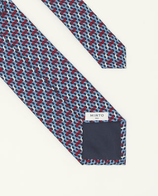 Corbata twill estampado seda natural by MIRTO | 81606_0004_2