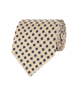 Corbata twill estampado seda natural by MIRTO | 81607_0001_1