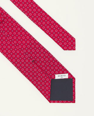Corbata twill estampado seda natural by MIRTO | 81618_0002_2