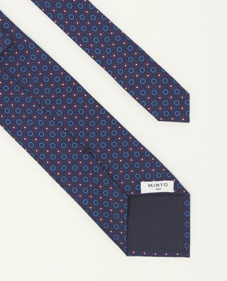Corbata twill estampado seda natural by MIRTO | 81622_0002_2