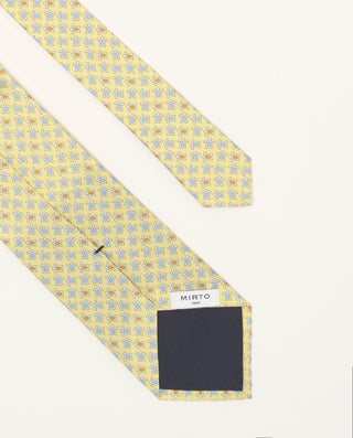 Corbata twill estampado seda natural by MIRTO | 81623_0001_2