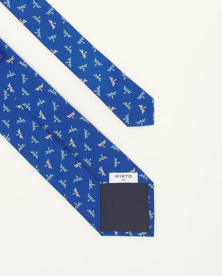 Corbata twill estampado seda natural by MIRTO | 81628_0003_2