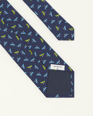 Corbata twill estampado seda natural by MIRTO | 81629_0003_2