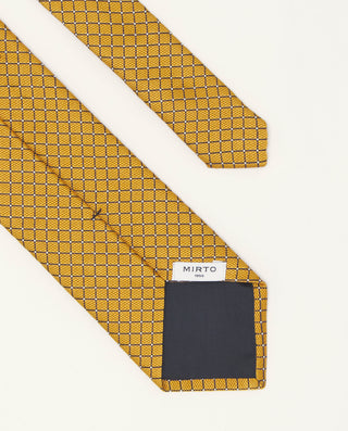 Corbata jacquard microdibujo seda natural by MIRTO | 81635_0001_2