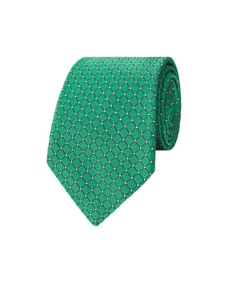 Corbata jacquard microdibujo seda natural by MIRTO | 81635_0002_1