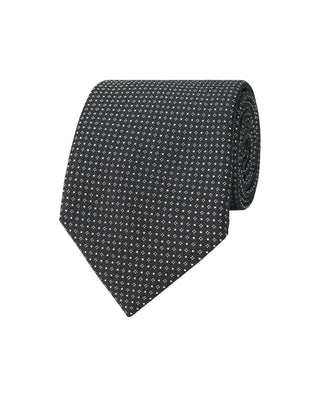 Corbata jacquard microdibujo seda natural by MIRTO | 81637_0001_1