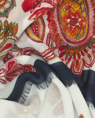 Foulard estampado de algodón by MIRTO | 81665_0002_3