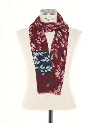 Printed cotton foulard