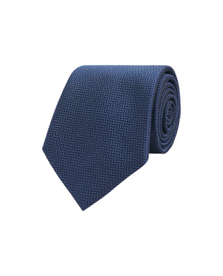 Corbata jacquard microdibujo seda natural by MIRTO | 81680_0001_1