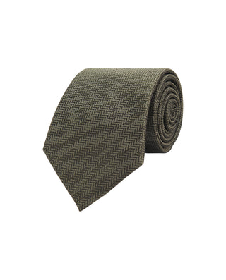 Corbata jacquard microdibujo seda natural by MIRTO | 81695_0001_1