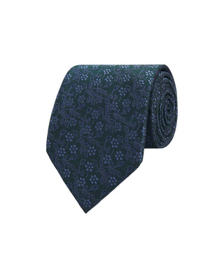 Corbata jacquard microdibujo seda natural by MIRTO | 81697_0002_1