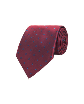 Corbata jacquard microdibujo seda natural by MIRTO | 81699_0001_1