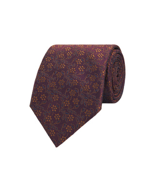 Corbata jacquard microdibujo seda natural by MIRTO | 81701_0002_1