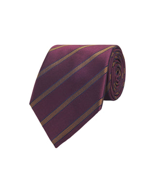 Corbata jacquard microdibujo seda natural by MIRTO | 81701_0004_1