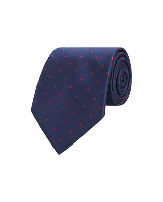 Corbata jacquard microdibujo seda natural by MIRTO | 81704_0001_1