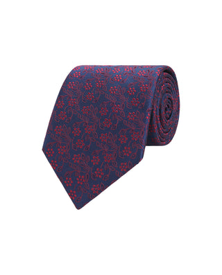 Corbata jacquard microdibujo seda natural by MIRTO | 81704_0002_1