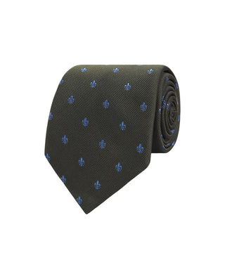 Corbata jacquard microdibujo seda natural by MIRTO | 81744_0001_1