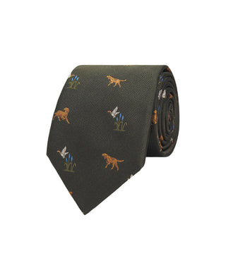 Corbata jacquard microdibujo seda natural by MIRTO | 81744_0004_1