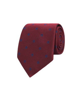 Corbata jacquard microdibujo seda natural by MIRTO | 81747_0001_1