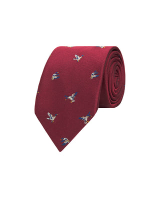 Corbata jacquard microdibujo seda natural by MIRTO | 81747_0002_1