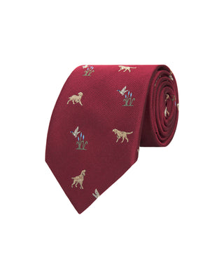 Corbata jacquard microdibujo seda natural by MIRTO | 81747_0004_1