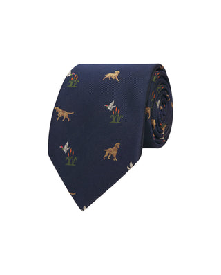 Corbata jacquard microdibujo seda natural by MIRTO | 81752_0004_1