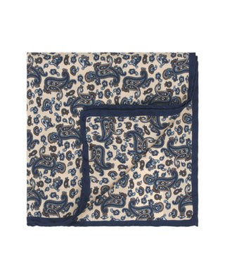 Pañuelo de bolsillo estampado de seda by MIRTO | 81833_0001_1