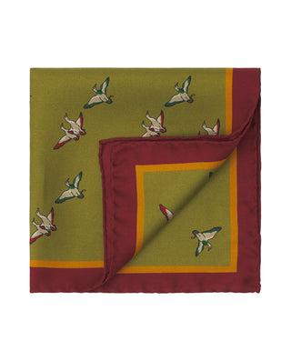 Pañuelo de bolsillo estampado de seda by MIRTO | 81838_0002_1
