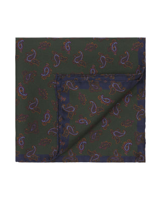 Pañuelo de bolsillo estampado de seda by MIRTO | 81841_0002_1