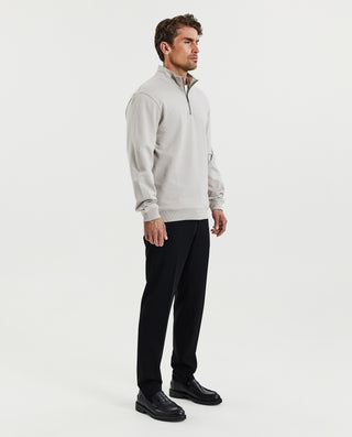 HALF ZIP Beige by Bread&Boxers | 90441_0011_3