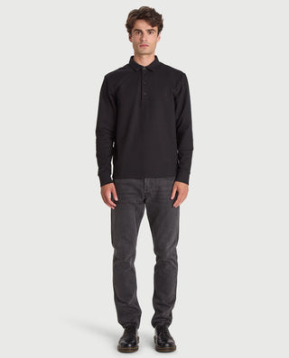 RUGBY SWEATER BLACK