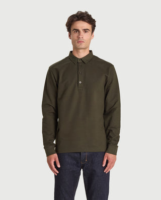 RUGBY SWEATER DEEP FOREST