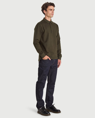 RUGBY SWEATER DEEP FOREST