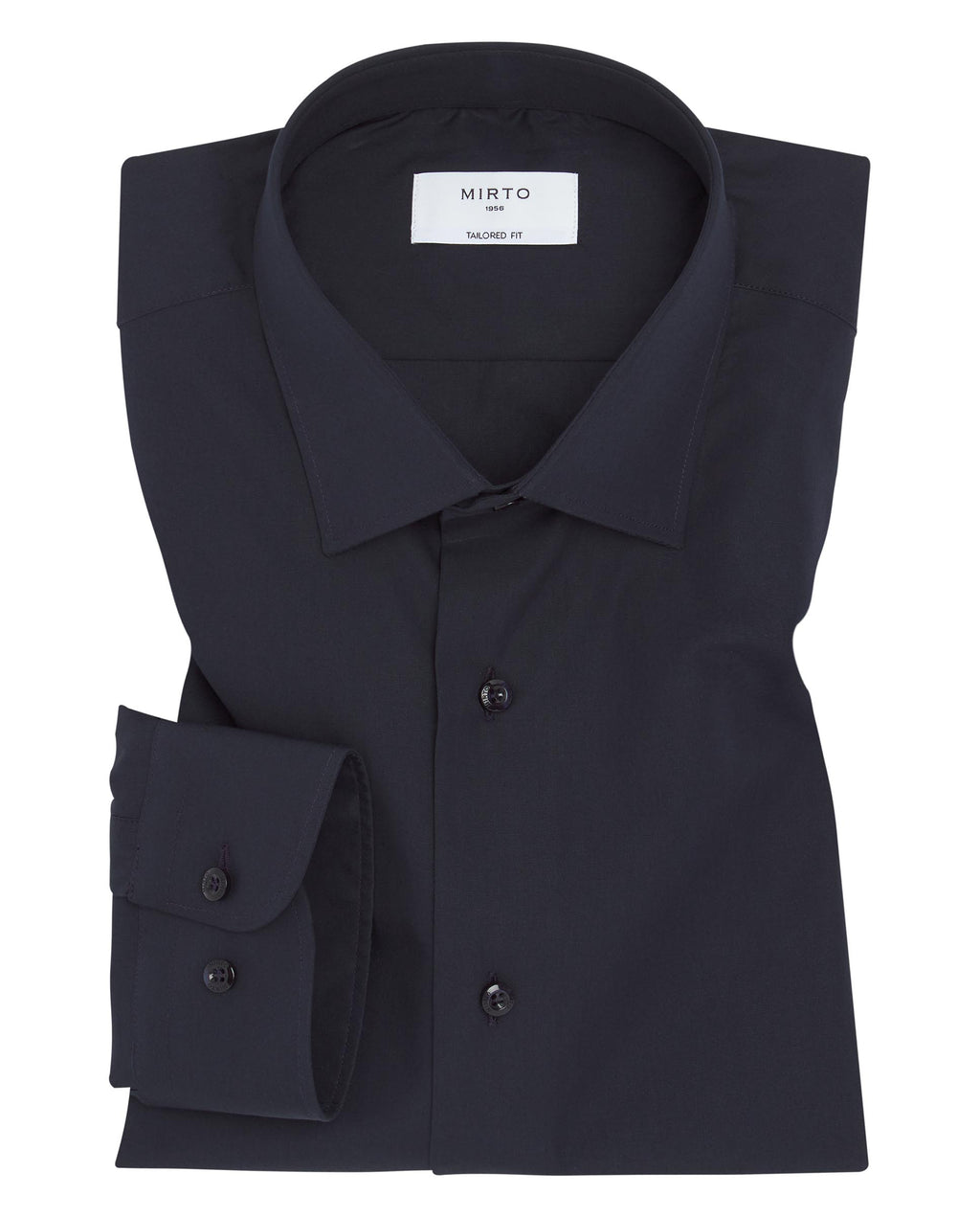 Navy blue dress shirt – MIRTO