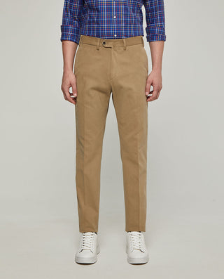 PANTALON CASUAL ALGODON STRECH BEIGE by MIRTO