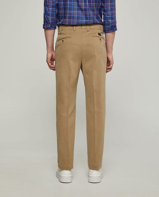 PANTALON CASUAL ALGODON STRECH BEIGE by MIRTO