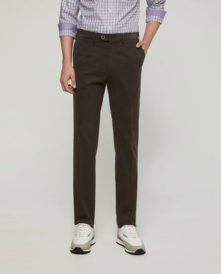 PANTALON CASUAL ALGODON STRECH VERDE KAKI by MIRTO