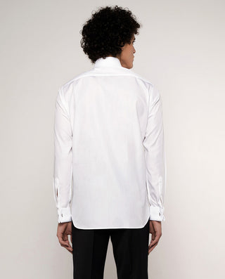 Camisa esmoquin con pecherín de piqué classic
