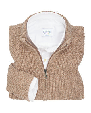 Chaqueta de punto Lambswool manga ranglan by MIRTO
