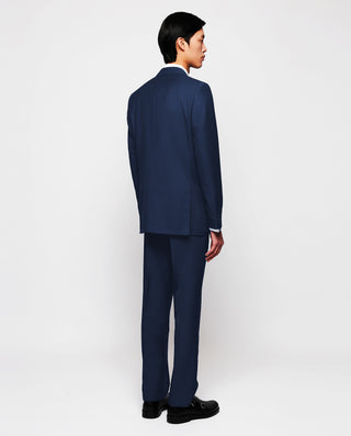 Traje lana pin point azulón by MIRTO