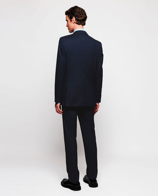 Traje lana stretch azul marino by MIRTO