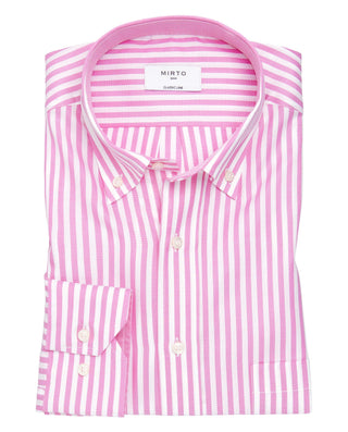 Camisa casual manga larga rayas by MIRTO