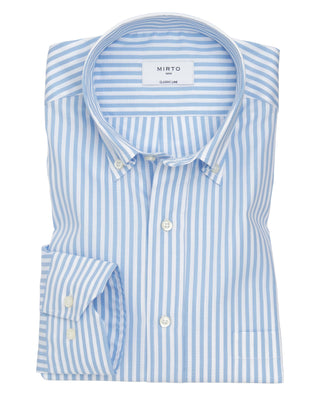 Camisa casual algodón Oxford rayas by MIRTO