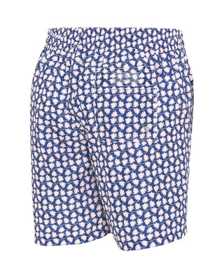 Bañador estampado peces azul y rosa by MIRTO